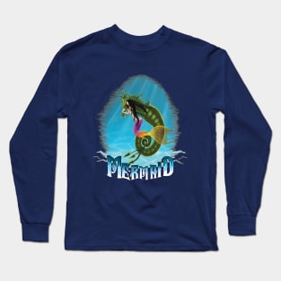 Mermaid and Sea Dragon Long Sleeve T-Shirt